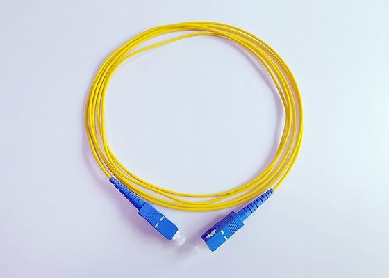 LSZH 2.0mm van het de Vezel Optisch Flard van Ftth Simplex het Koordsc UPC