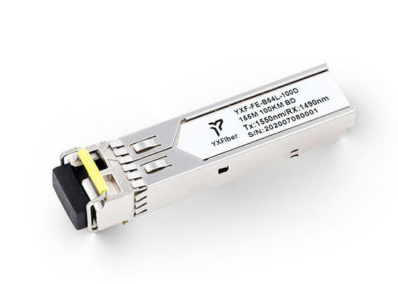 LC Sc 20km de Optische Vezelmodule van 1550nm, Sfp van het Vezelkanaal Module