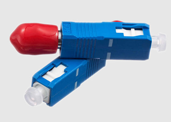 Simplexst UPC Mannetje aan Adapter van de de Vezel Optische Kabel van Sc UPC de Vrouwelijke