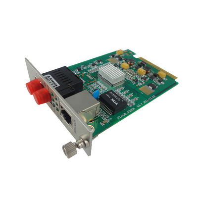 IEEE 802,3 van de het Protocolkaart van IEEE 802.3u de Vezel Optische Media Convertor